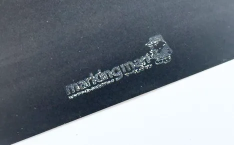 エコビュートインク#926白によるコート紙への印字見本